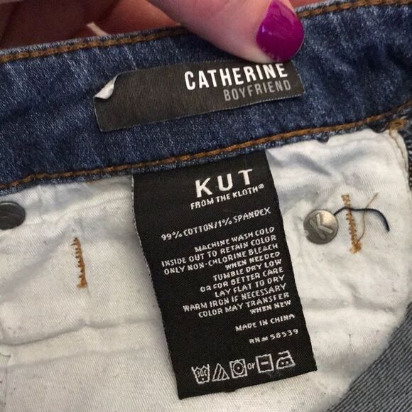 Kut from the kloth Catherine boyfriend fit jeans - Picture 4 of 8